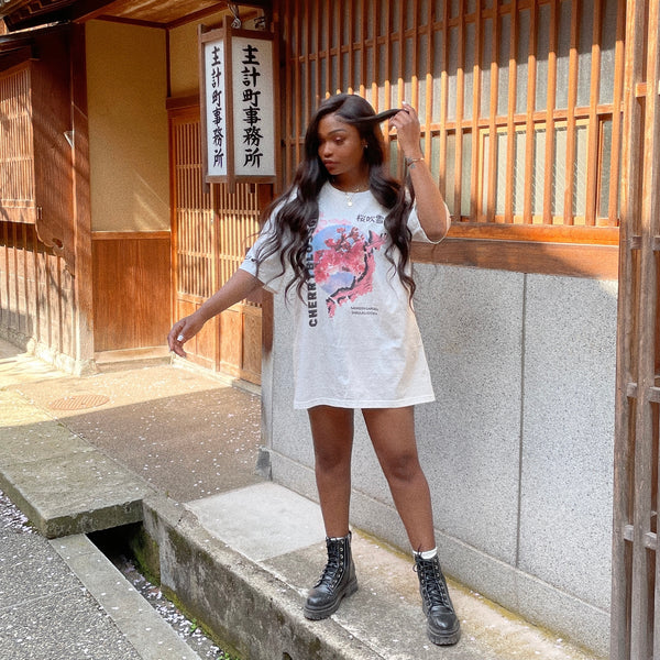 TOKYO MOOD SAKURA CHERRY BLOSSOM TEE