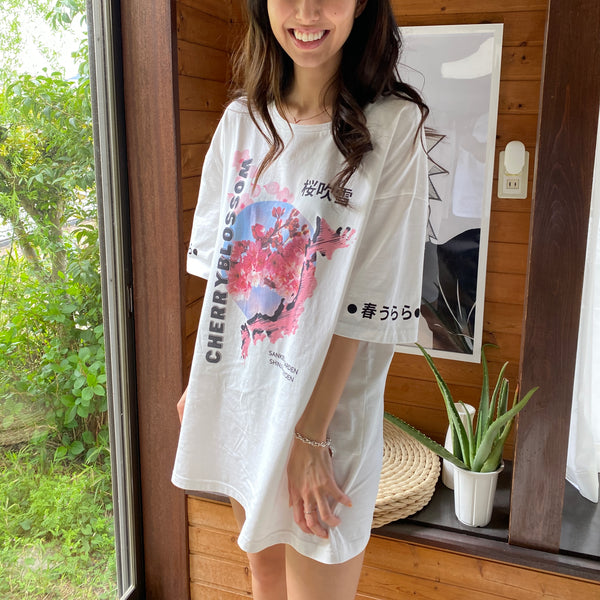 TOKYO MOOD SAKURA CHERRY BLOSSOM TEE