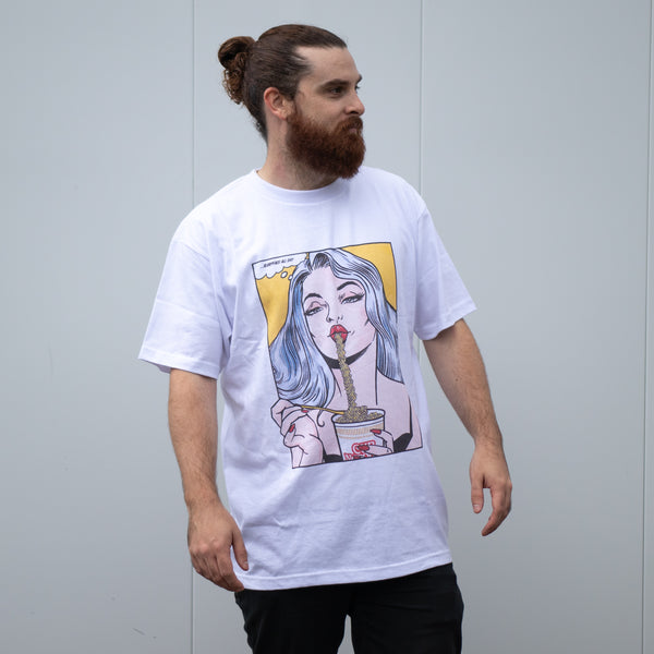 TOKYO MOOD: SLURP FACE OVERSIZED SHIRT- UNISEX