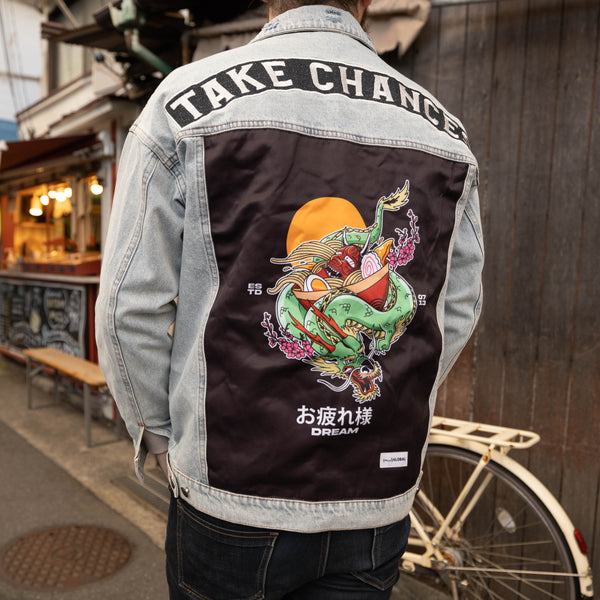 (JAPAN MOOD) TAKE CHANCES DENIM JACKET