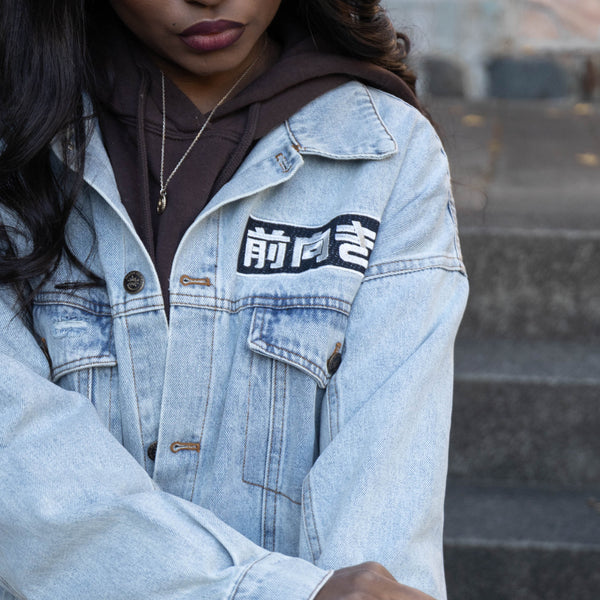 (JAPAN MOOD) TAKE CHANCES DENIM JACKET