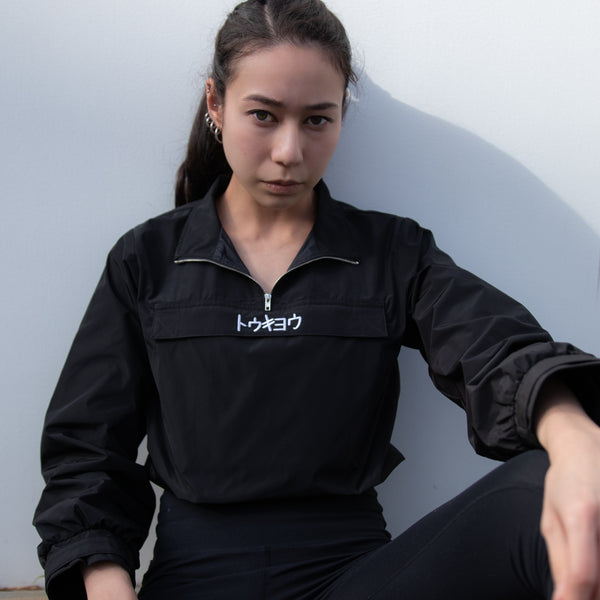 TOKYO CROP WINDBREAKER JACKET