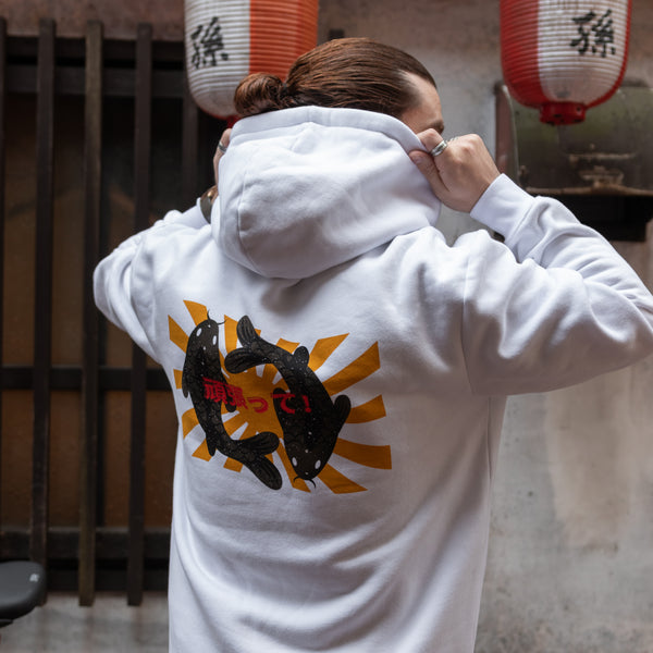 TOKYO MOOD  頑張って Oversized Ganbatte UNISEX HOODIE