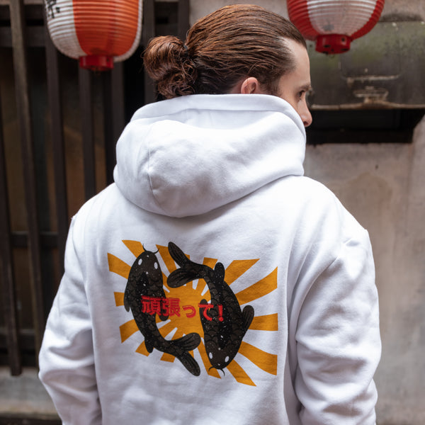 TOKYO MOOD  頑張って Oversized Ganbatte UNISEX HOODIE