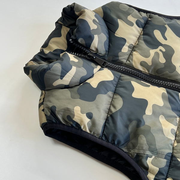 GLOBAL MOOD | OLIVE CAMO VEST