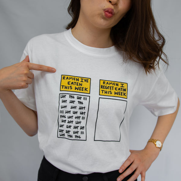 RAMEN I REGRET SHIRT unisex