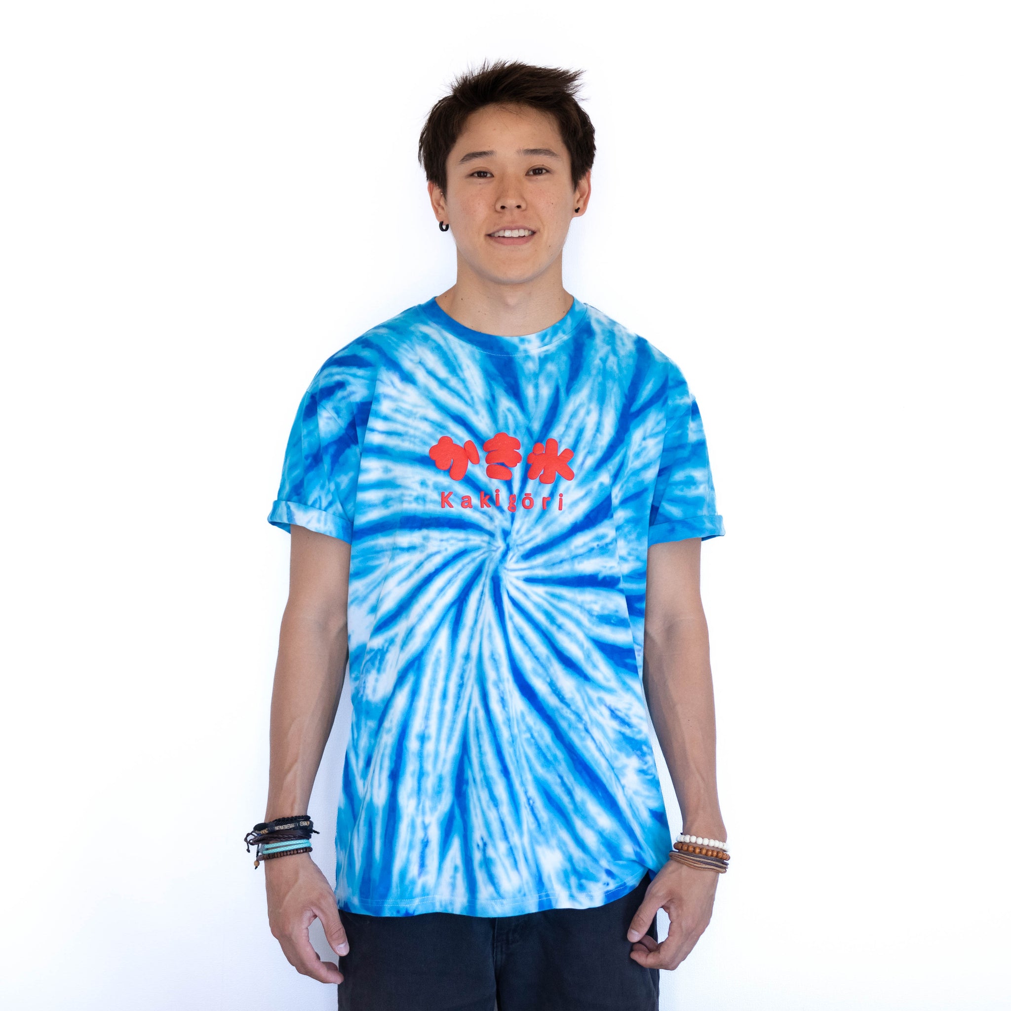 GAKKIN HANABATSU DYED TSHIRT & HALFPANTS